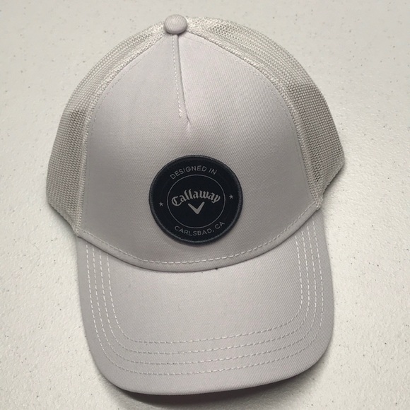 Callaway Other - CALLAWAY GOLF Mens White Baseball Hat